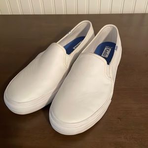 White leather Keds